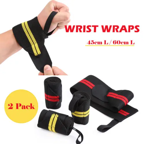 Wrist Wraps for 2pcs Adjustable Hand Straps Wrist Support Braces with Thumb Loops for Weight Lifting Strength Training 18 inch
Wrist Wraps for 2pcs Adjustable Hand Straps Wrist Support Braces with Thumb Loops for Weight Lifting Strength Training 18 inch
