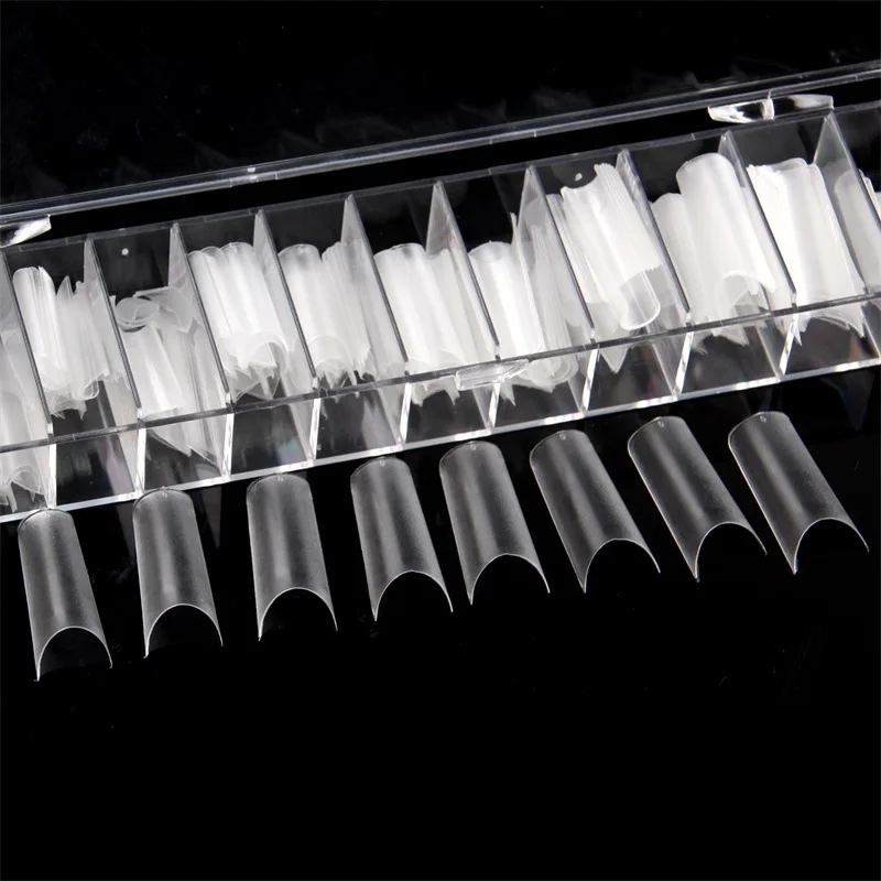 240pcs/box C Curve Matte Nail Tips Ballerina Thin Coffin Suqare Shape Half Cover False Nails Gel UV Manicure Set DIY 
240pcs/box C Curve Matte Nail Tips Ballerina Thin Coffin Suqare Shape Half Cover False Nails Gel UV Manicure Set DIY