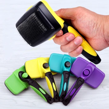 1pc Pet Grooming Needle Comb Shedding Hair Remove Brush Slicker Massage Tool Dog Cat Supplies Protective Pet Accessories
1pc Pet Grooming Needle Comb Shedding Hair Remove Brush Slicker Massage Tool Dog Cat Supplies Protective Pet Accessories