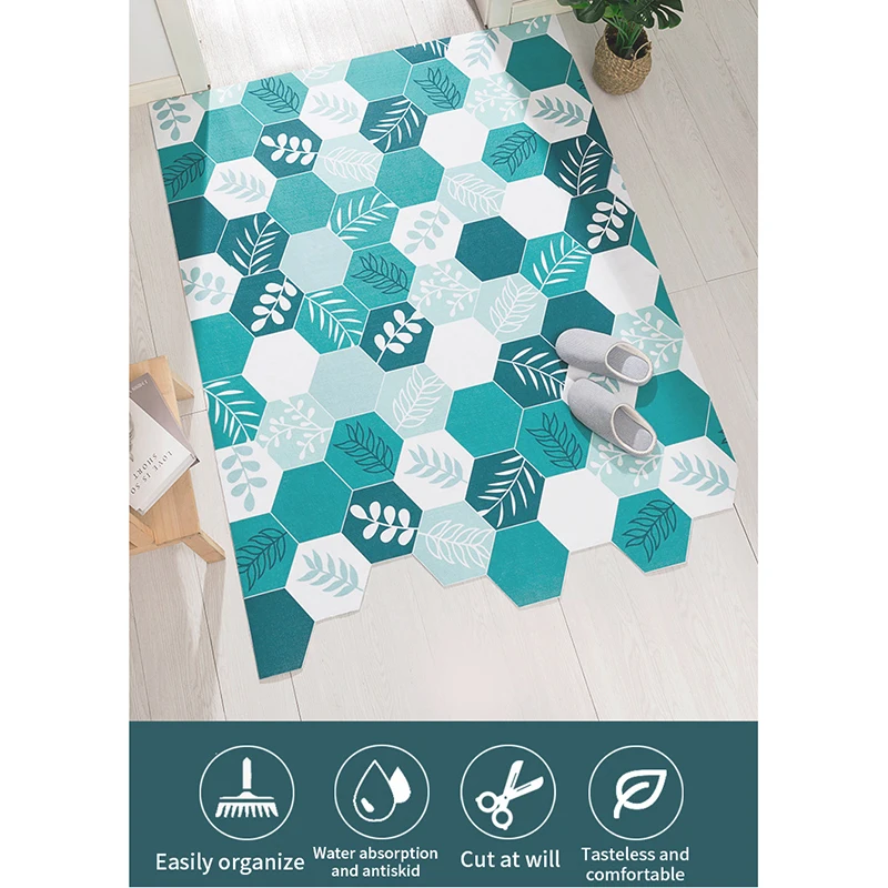Door Mat Anti-slip PVC Silk Loop Entrance Pad Nordic Minimalist Geometric Floor Carpet Irregular Shape Rug Mat for Kitchen
Door Mat Anti-slip PVC Silk Loop Entrance Pad Nordic Minimalist Geometric Floor Carpet Irregular Shape Rug Mat for Kitchen