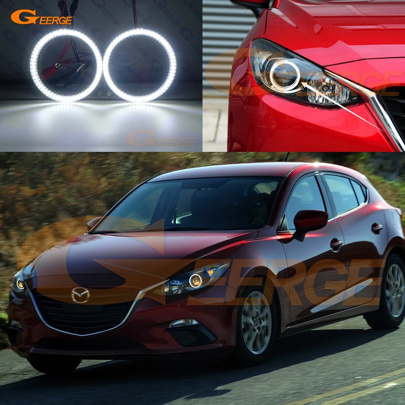 Для Mazda 3 Mazda3 Axela 2014 2015 2016 галогенный головной светильник ультра яркий SMD