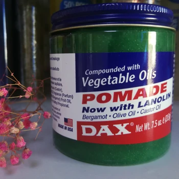 DAX vegetable oils pomade for hair 7.5oz/214g
DAX vegetable oils pomade for hair 7.5oz/214g