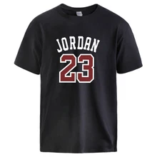2020 verão jordan 23 nova camiseta dos homens da cópia do t da qualidade superior algodão jordan 23 hip hop manga curta t camisa masculina(China)