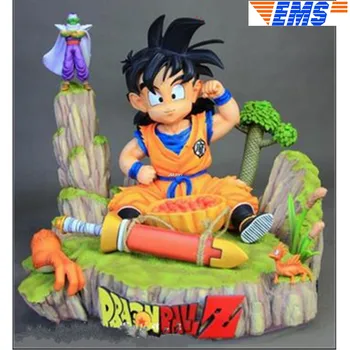 

12"Dragon Ball Z Statue Super Saiyan Bust Son Gohan Full-Length Portrait Art Craft Decoration GK Action Model Toy BOX 30CM Z2585