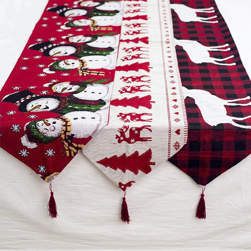 Embroidery Table Flag, Personality Creative Christmas Coffee Table Desktop Decoration
Embroidery Table Flag, Personality Creative Christmas Coffee Table Desktop Decoration