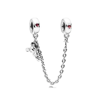 Free Shipping Real 925 Sterling Silver Cute Climbing Mickey With Crystal Safety Chain Fit Pandora Bracelet & Necklace Jewelry
Free Shipping Real 925 Sterling Silver Cute Climbing Mickey With Crystal Safety Chain Fit Pandora Bracelet & Necklace Jewelry