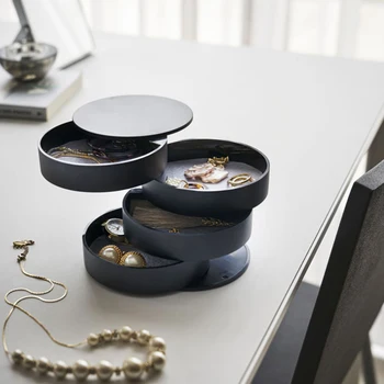 Travel Jewellery Organizer 360° Roll Case Box Organiser Storage Box Necklace Ear Ring Creative 4 Layers Portable Jewelry Box
Travel Jewellery Organizer 360° Roll Case Box Organiser Storage Box Necklace Ear Ring Creative 4 Layers Portable Jewelry Box
