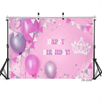 Happy Birthday Banner Pink Background Decoration For Baby Shower Children Party Photography Backdrop Photo Booth Studio Props
Happy Birthday Banner Pink Background Decoration For Baby Shower Children Party Photography Backdrop Photo Booth Studio Props