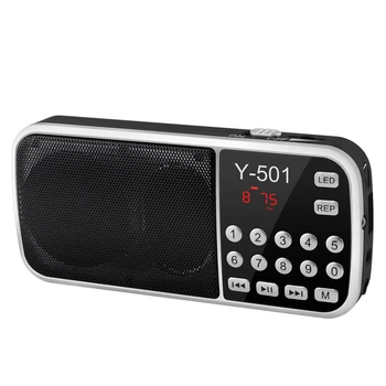 Portable Radio High Power MP3 Player Digital Audio Music Player with LED Flashlight UY8
Portable Radio High Power MP3 Player Digital Audio Music Player with LED Flashlight UY8