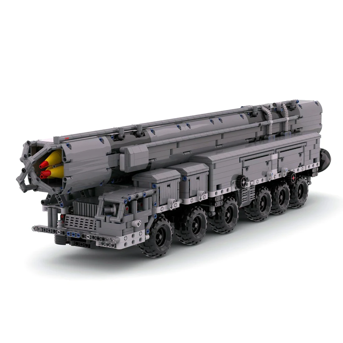 3441+Pcs Military Missile Barrel Truck DIY Building Blocks Assembly Army Bricks Model Stem Customized Toy MOC- 53753
3441+Pcs Military Missile Barrel Truck DIY Building Blocks Assembly Army Bricks Model Stem Customized Toy MOC- 53753