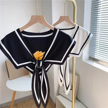 Fake Collar Neck Decorative Summer silk Shawl Scarf Waistcoat Cartoon Printed Small Outer Wear Protection Scarves
Fake Collar Neck Decorative Summer silk Shawl Scarf Waistcoat Cartoon Printed Small Outer Wear Protection Scarves