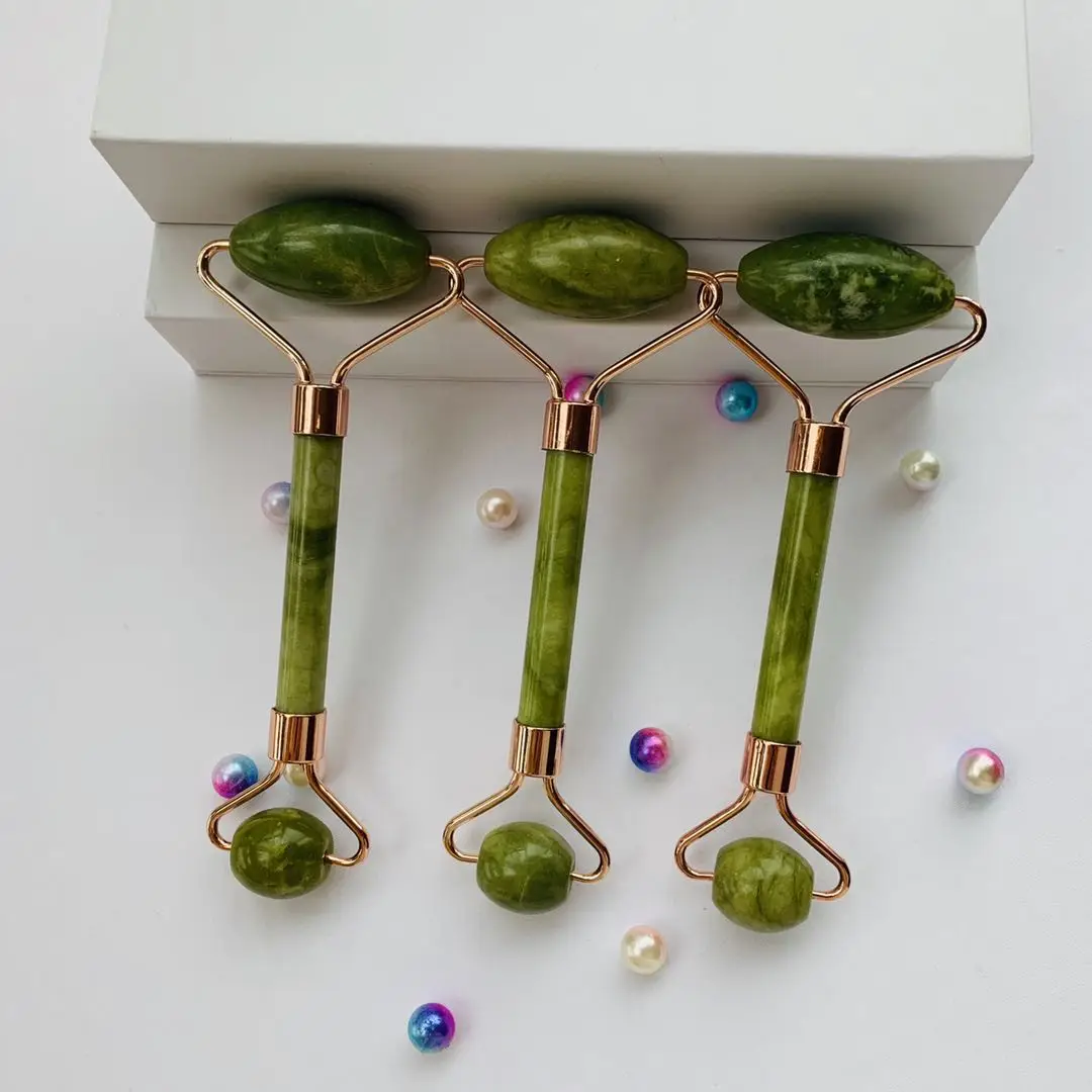 Jade Face Massage Roller Set Face Massager Welding Jade Facial Roller Anti aging Skincare Tools
Jade Face Massage Roller Set Face Massager Welding Jade Facial Roller Anti aging Skincare Tools