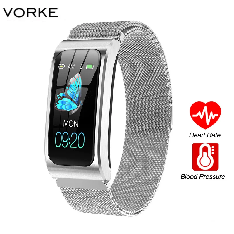Vorke VK7 Smart Watch 1.14 inch Touch Screen IP68 Fitness Tracker Blood Pressure Measurement Smart Band For Android & IOS
Vorke VK7 Smart Watch 1.14 inch Touch Screen IP68 Fitness Tracker Blood Pressure Measurement Smart Band For Android & IOS