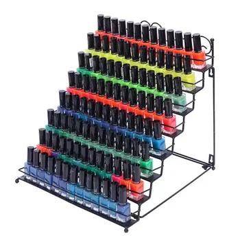 8 Tier Metal Nail Polish Shelf Cosmetic Varnish Display Stand Holder Makeup Wall Rack Organizer Case Manicure Tool Storage Box
8 Tier Metal Nail Polish Shelf Cosmetic Varnish Display Stand Holder Makeup Wall Rack Organizer Case Manicure Tool Storage Box