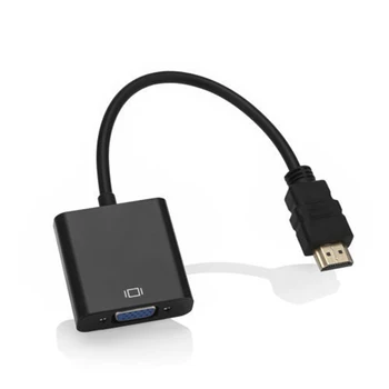 Black HDMI Male to VGA Female Converter Adapter Inputer HDMI Powerv Format 480~1080P For computer PS3 XBOX360 DVD HDTV Projector
Black HDMI Male to VGA Female Converter Adapter Inputer HDMI Powerv Format 480~1080P For computer PS3 XBOX360 DVD HDTV Projector
