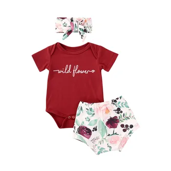 Pudcoco Fast Shipping 0-18M 3Pcs Summer Toddler Baby Girl Clothing Set Letter Printed Red Romper Top Floral Shorts Headband Set
Pudcoco Fast Shipping 0-18M 3Pcs Summer Toddler Baby Girl Clothing Set Letter Printed Red Romper Top Floral Shorts Headband Set