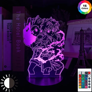 Gon and Killua Figure 3d Night Light Anime Hunter X Hunter Nightlight for Kid Bedroom Decor Lighting Child Gift HxH Lamp Bedside
Gon and Killua Figure 3d Night Light Anime Hunter X Hunter Nightlight for Kid Bedroom Decor Lighting Child Gift HxH Lamp Bedside