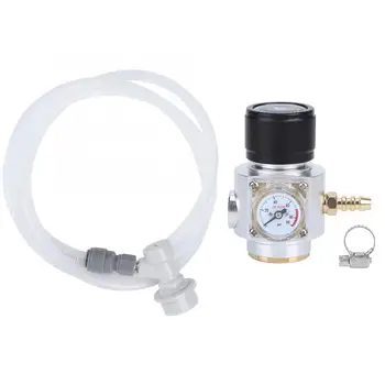 CO2 Mini Gas Regulator 0-90PSI Pressure Gauge with 5/16in Gas Line Assembly Kit Gauge Argon Regulator Pressure Reducer
CO2 Mini Gas Regulator 0-90PSI Pressure Gauge with 5/16in Gas Line Assembly Kit Gauge Argon Regulator Pressure Reducer
