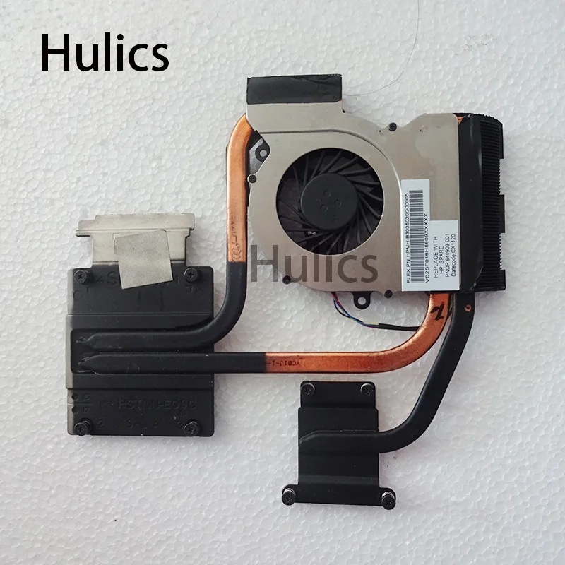 Hulics Original for HP pavilion DV6-6000 dv6 DV7-6000 DV7 laptop cooling heatsink with fan 641477-001 640903-001
Hulics Original for HP pavilion DV6-6000 dv6 DV7-6000 DV7 laptop cooling heatsink with fan 641477-001 640903-001