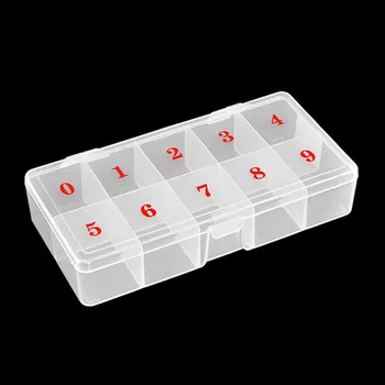Natural Plastic Empty Fake Nail Art Tips Storage Case Box With 10 Space Manicure Nail Tool
Natural Plastic Empty Fake Nail Art Tips Storage Case Box With 10 Space Manicure Nail Tool