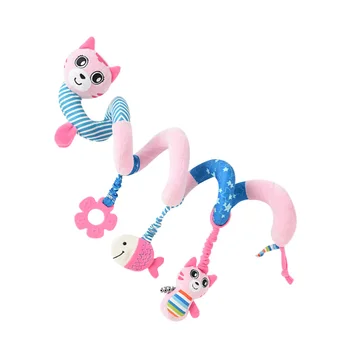 1pc Baby Wrap Around Hanging Rattles Toy Stroller Toy Car Seat Crib Pram Development Toy for Baby Boy Baby Girls Toddlers Cat
1pc Baby Wrap Around Hanging Rattles Toy Stroller Toy Car Seat Crib Pram Development Toy for Baby Boy Baby Girls Toddlers Cat