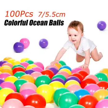 100 pcs/lot 7cm Balls Pool Balls Soft Plastic Ocean Ball For Playpen Colorful Soft Stress Air Juggling balls Sensory Baby Toy
100 pcs/lot 7cm Balls Pool Balls Soft Plastic Ocean Ball For Playpen Colorful Soft Stress Air Juggling balls Sensory Baby Toy
