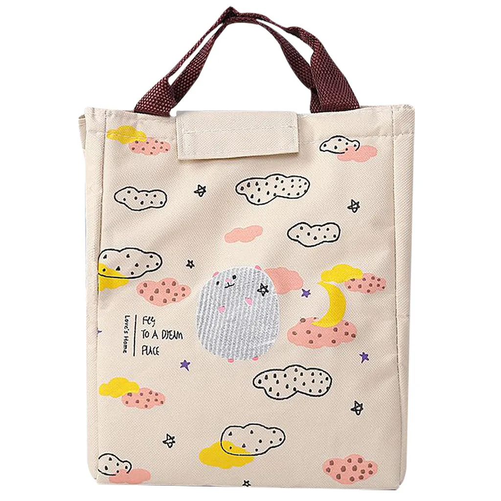Portable Canvas Lunch Bag With Handle Women Tote Waterproof Picnic Insulated Cooler Organizer Bags Snack Fruit Storage Package
Portable Canvas Lunch Bag With Handle Women Tote Waterproof Picnic Insulated Cooler Organizer Bags Snack Fruit Storage Package