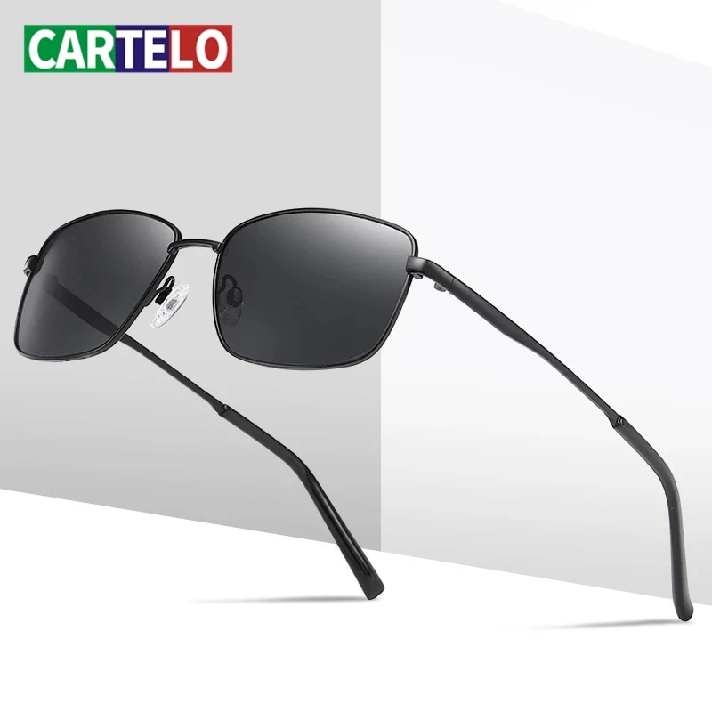 CARTELO Outdoor Driving Classic Sun Glasses Frame Anti-Glare Mirror Lens Fishing Sunglasses Mens/Women Polarized Sunglasses
CARTELO Outdoor Driving Classic Sun Glasses Frame Anti-Glare Mirror Lens Fishing Sunglasses Mens/Women Polarized Sunglasses