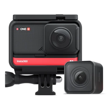 Insta360 ONE R Twin Edition Dual Lenses Anti-shake Sports Action Camera IPX8 Waterproof Supports FlowState Stabilization 
Insta360 ONE R Twin Edition Dual Lenses Anti-shake Sports Action Camera IPX8 Waterproof Supports FlowState Stabilization