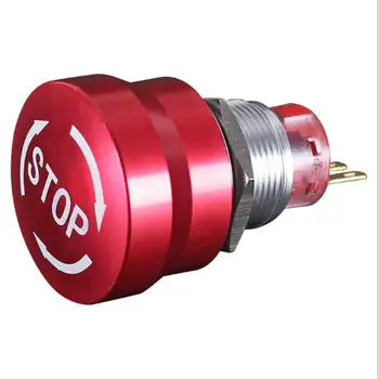 Emergency stop button switch install hole diameter 19mm big button diameter 32mm small button dia.27.85mm,2pcs/lot
Emergency stop button switch install hole diameter 19mm big button diameter 32mm small button dia.27.85mm,2pcs/lot
