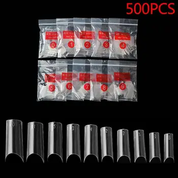 500Pcs / Bag New Long C Curved False Nail Tips Transparent Professional Nail Art Tips French Fake Nails For Diy Salon Tips Build
500Pcs / Bag New Long C Curved False Nail Tips Transparent Professional Nail Art Tips French Fake Nails For Diy Salon Tips Build