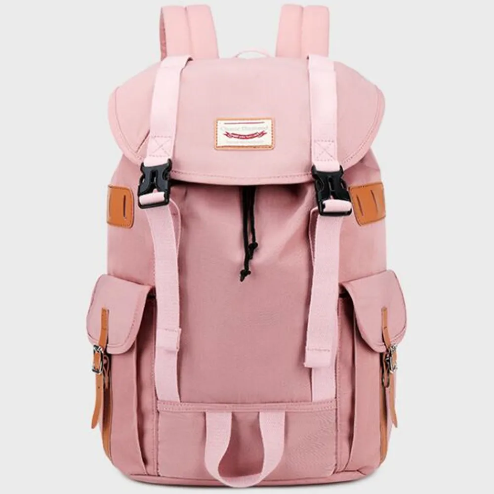 New Backpack Large Capacity Fashion Popular Solid Color Female Backpack Simple Travel Bag Computer Bag
New Backpack Large Capacity Fashion Popular Solid Color Female Backpack Simple Travel Bag Computer Bag