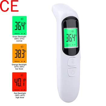 CE Baby Thermomet Digital Infrared Non-Contact Forehead Body Fever Thermometer Gun High Precision Thermometer Temperature Meter
CE Baby Thermomet Digital Infrared Non-Contact Forehead Body Fever Thermometer Gun High Precision Thermometer Temperature Meter