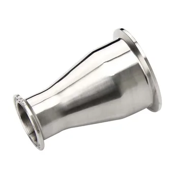 3" (76mm) OD91 x 2'' (51mm) OD64 Sanitary Tri Clamp Clover Ferrule Reducer 
3" (76mm) OD91 x 2'' (51mm) OD64 Sanitary Tri Clamp Clover Ferrule Reducer