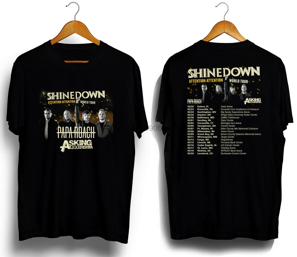 Shinedown with Papa Roach Asking Alexandria Tour 2019 T-shirt Sleeve T Shirt Summer Men Tee Tops Clothing Cheap Sale
Shinedown with Papa Roach Asking Alexandria Tour 2019 T-shirt Sleeve T Shirt Summer Men Tee Tops Clothing Cheap Sale