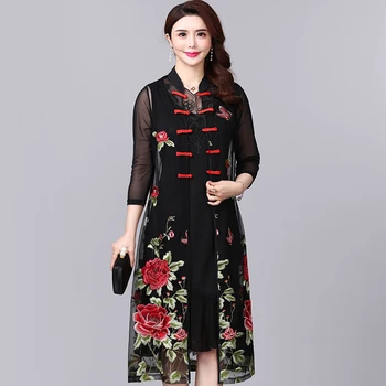 Plus Size 5XL Thin Embroidery Cardigan Sweater Women Summer Fashion Floral Knit Female Outwear Women's shawl with buckle coat
Plus Size 5XL Thin Embroidery Cardigan Sweater Women Summer Fashion Floral Knit Female Outwear Women's shawl with buckle coat