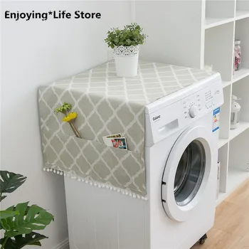 Multi-color Polyester Style Striped Home Washing Machine Dust Proof Cover Refrigerator Microwave Oven Top Overlay Accessories
Multi-color Polyester Style Striped Home Washing Machine Dust Proof Cover Refrigerator Microwave Oven Top Overlay Accessories