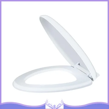 Slow-Close Toilet Seats O/U/V Type Replacement Lid Set White Household Antibacterial Quick Release Bathroom Toilet Seats Cover 
Slow-Close Toilet Seats O/U/V Type Replacement Lid Set White Household Antibacterial Quick Release Bathroom Toilet Seats Cover