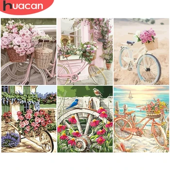 HUACAN DIY Painting By Numbers Flower Drawing On Canvas Pictures By Number Bicycle Kits Hand Painted Paintings Art Home Decor
HUACAN DIY Painting By Numbers Flower Drawing On Canvas Pictures By Number Bicycle Kits Hand Painted Paintings Art Home Decor