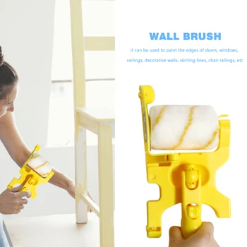 Paint Edger Roller Brush Wall Ceiling Baseboard Painting Edging Tool Home Roller Paint Brush for Wall
Paint Edger Roller Brush Wall Ceiling Baseboard Painting Edging Tool Home Roller Paint Brush for Wall