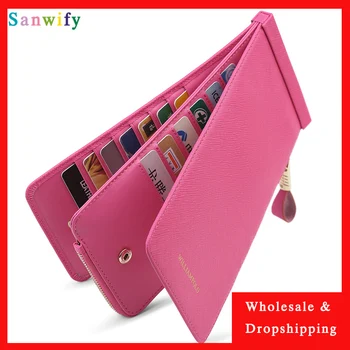Long Wallet Multi-card Holder Simple Large-capacity Card Holder Women's Wallet Bank Card Holder New Product
Long Wallet Multi-card Holder Simple Large-capacity Card Holder Women's Wallet Bank Card Holder New Product