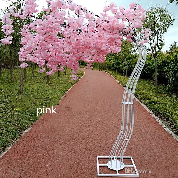 2.6M height white Cherry Blossoms Tree Road Leads with Iron Arch Frame Wedding Runner Aisle Column Shopping Malls Decoration
2.6M height white Cherry Blossoms Tree Road Leads with Iron Arch Frame Wedding Runner Aisle Column Shopping Malls Decoration