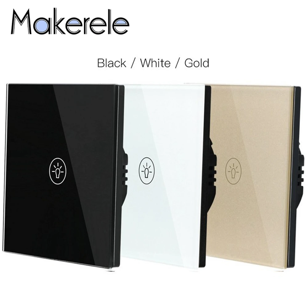 1 Gang Crystal Glass Panel Light Touch Switch 1 Manier LED Licht Slimme Touch Screen Schakelaar Lamp Touch Sensor Wall Switch
1 Gang Crystal Glass Panel Light Touch Switch 1 Manier LED Licht Slimme Touch Screen Schakelaar Lamp Touch Sensor Wall Switch