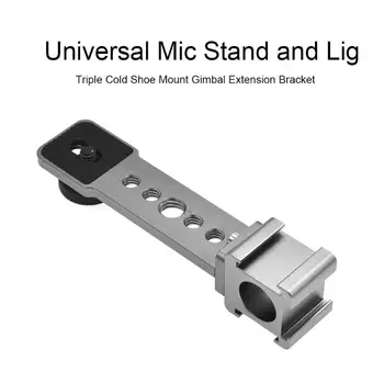 Multifunction Handheld Gimbal Bracket Adapter Triple Cold Shoe Mic Light Mounts Extension Bracket for OSMO Mobile 3 2 Zhiyun New
Multifunction Handheld Gimbal Bracket Adapter Triple Cold Shoe Mic Light Mounts Extension Bracket for OSMO Mobile 3 2 Zhiyun New