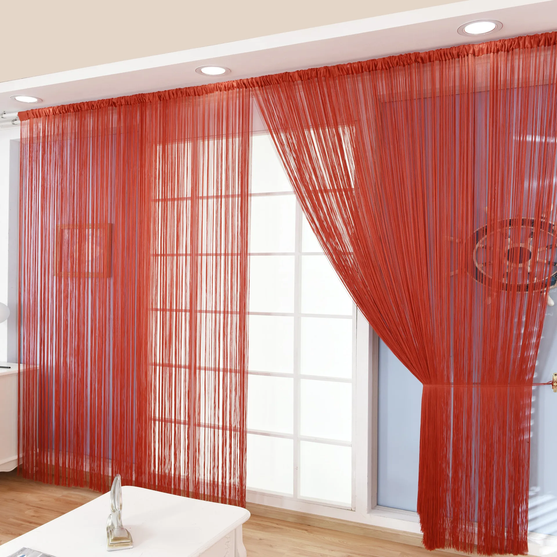 16Colors String-Curtain for Living Room Door Windows Panel Curtain Divider Yarn String Curtain Strip Tassel Newst DIY Decor
16Colors String-Curtain for Living Room Door Windows Panel Curtain Divider Yarn String Curtain Strip Tassel Newst DIY Decor