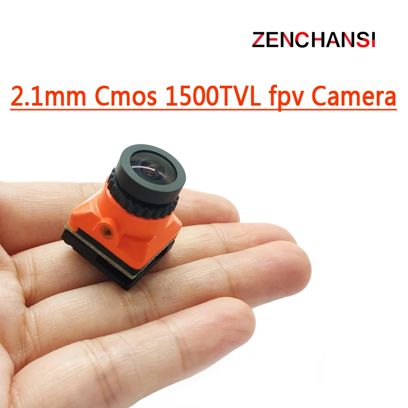 5 8G FPV 1/3 "CMOS 1500TVL B19 Мини камера 2 1 мм объектив PAL / NTSC с OSD D-WDR для радиоуправляемого