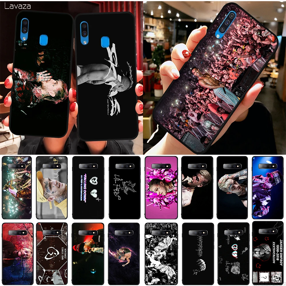 LIL PEEP & XXXTENTACION TPU чехол для Samsung Galaxy A10 A20 A30 A40 A50 A70 A10S A20S A30S 40S A50S A70S мягкий |