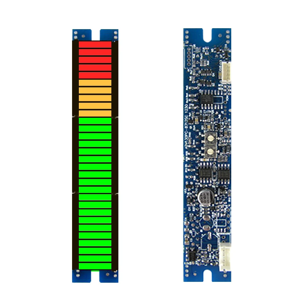 30-segment LED Display VU Meter Module DB Meter Level Meter Sound Pressure Meter Amplifier Audio Accessories