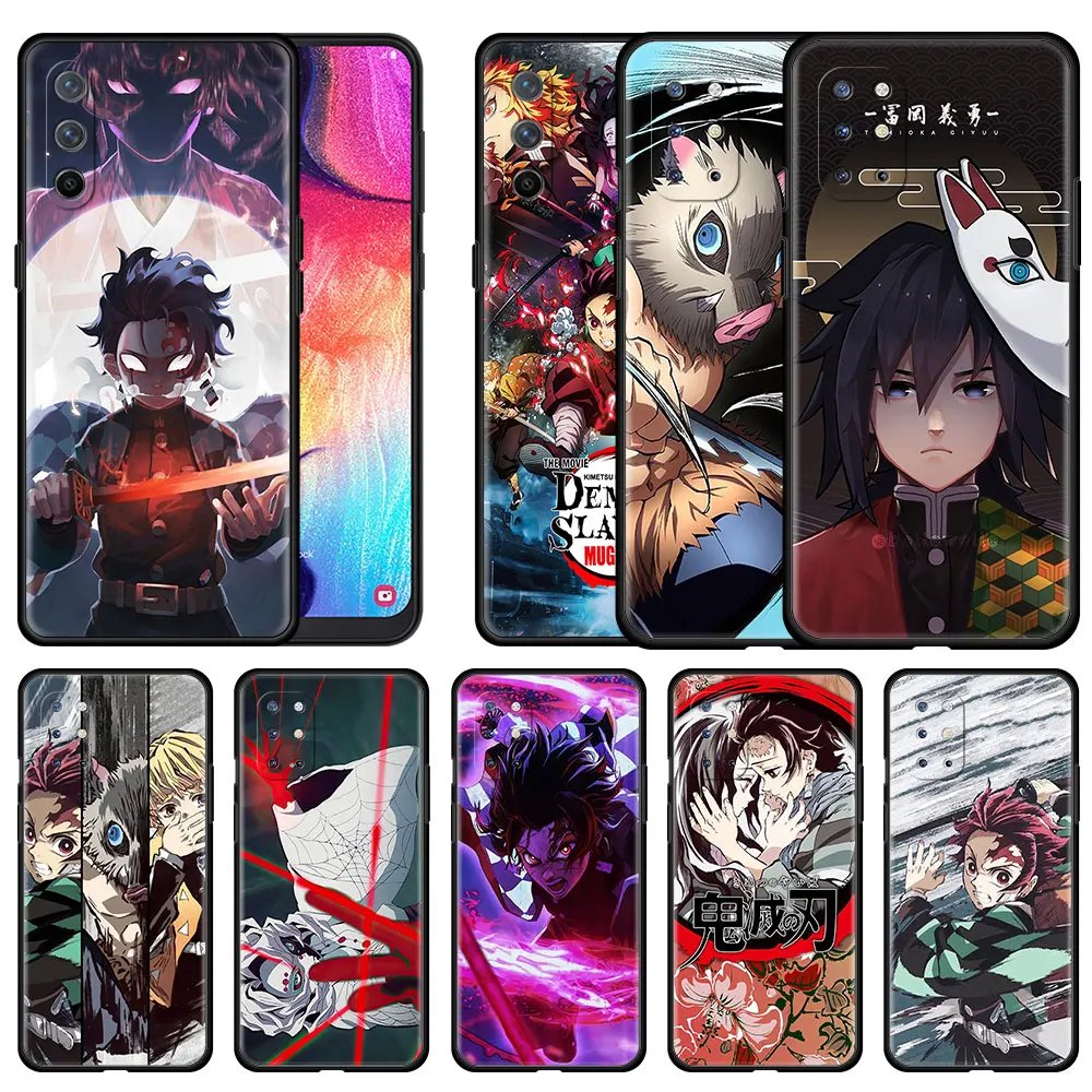 Demon Slayer Phone Case For OnePlus 8T 8 Nord N10 N100 N200 Z 2 CE 5G Capas One Plus 7 9 7T Pro 9R Cover | Мобильные телефоны и