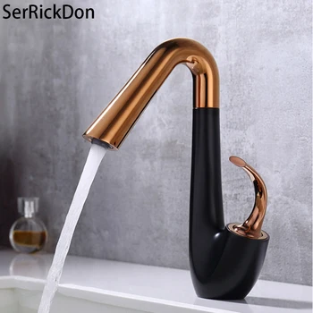 Rose Golden Basin Faucet Bathroom Sink Faucet Single Handle Hole Chrome Faucet Basin Taps Deck Mount Wash Faucet Hot Cold Crane
Rose Golden Basin Faucet Bathroom Sink Faucet Single Handle Hole Chrome Faucet Basin Taps Deck Mount Wash Faucet Hot Cold Crane